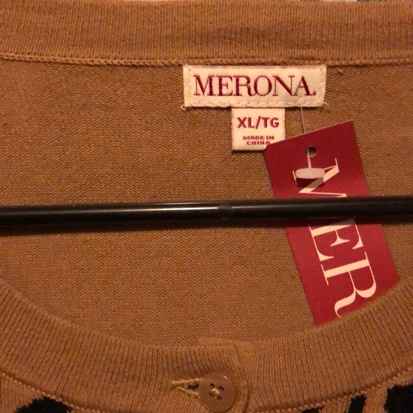 Tan Leopard Print Cardigan - Picture 3 of 4